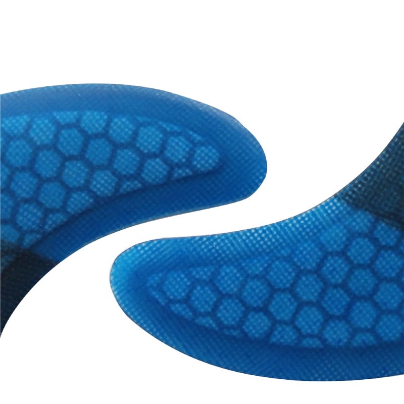 UP SURF Surfboard fin Single Tab Fin Medium Size, G5 tri Fin (Blue G5) - Image 4